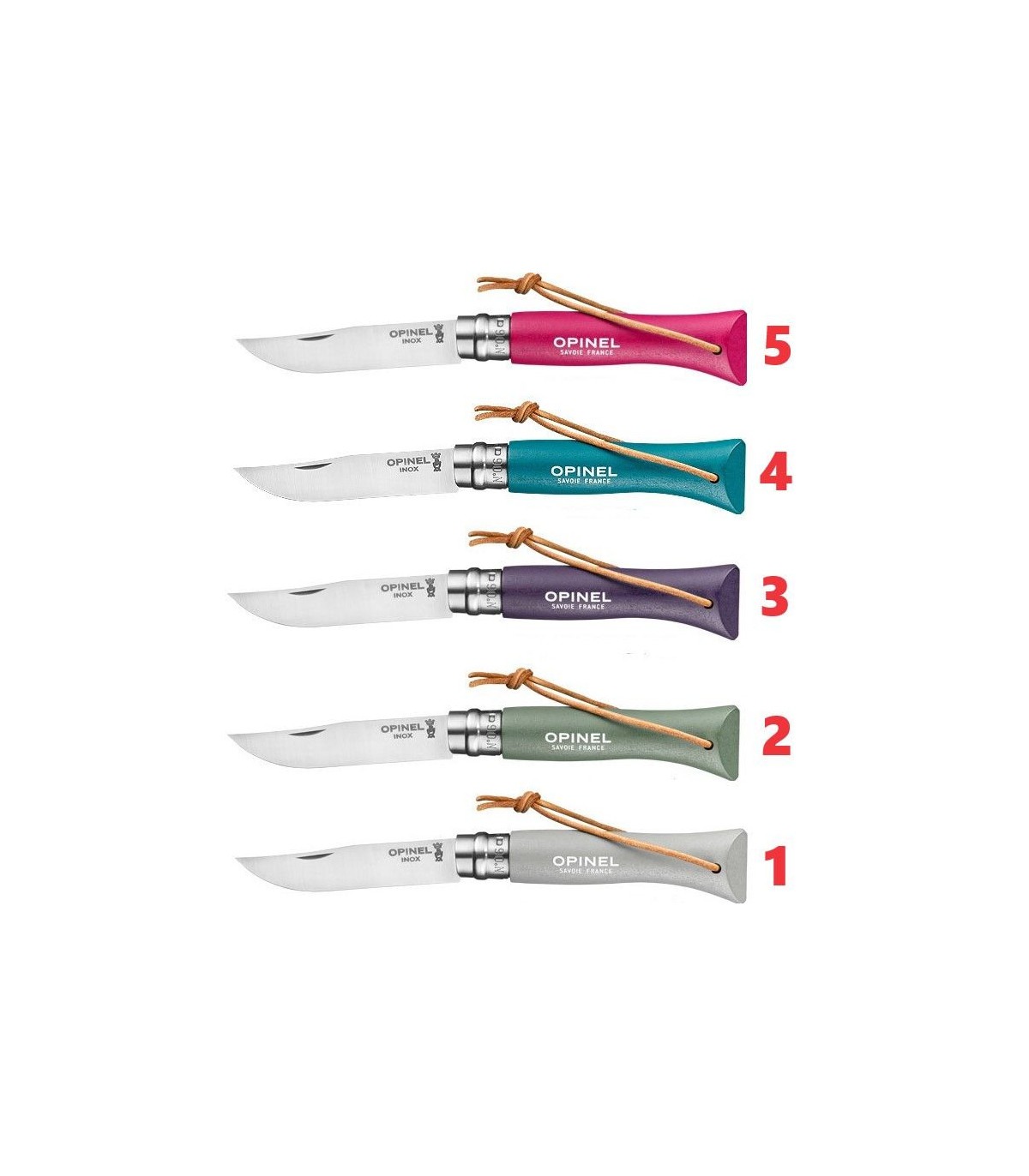 NAVAJA TREKKING OPINEL Nº6 INOX CORDÓN 002202 por 14,70 €
