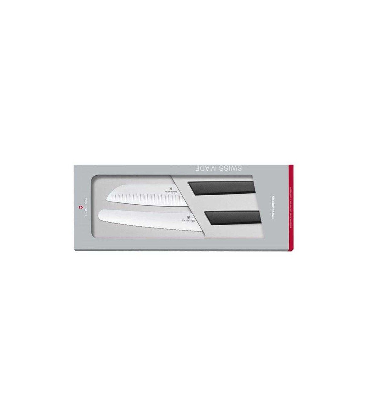 JUEGO DE CUCHILLOS "SWISS MODERN" VICTORINOX 6.9093.22G