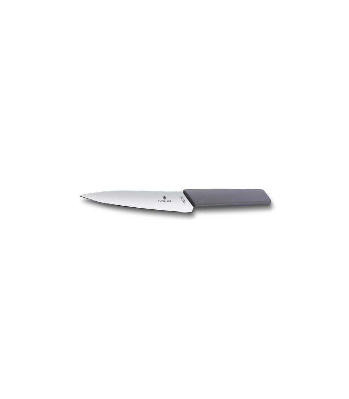 CUCHILLO PARA TRINCHAR "SWISS MODERN LILA LAVANDA" VICTORINOX 6.9016.1521B