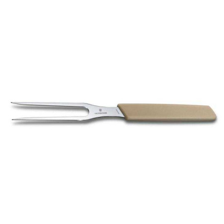 TENEDOR DE TRINCHAR " SWISS MODERN BEIGE ALMENDRA" VICTORINOX 6.9036.158B