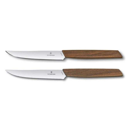 JUEGO DE CUCHILLOS PARA BISTEC "SWISS MODERN" VICTORINOX 6.9000.12G