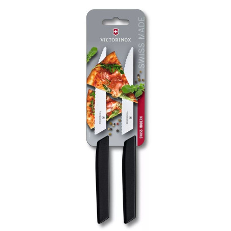 Juego de cuchillos de mesa serrado "SWISS MODERN" VICTORINOX 6.9003.12WB por 17,90 €