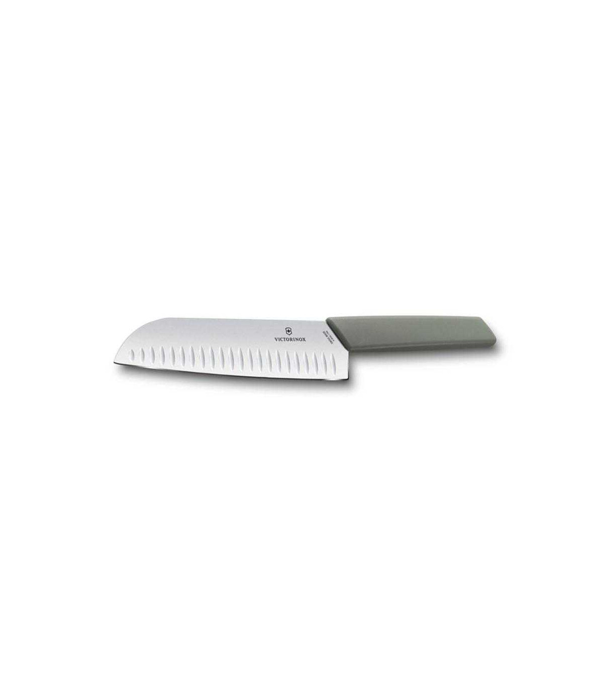 CUCHILLO SANTOKU "SWISS MODERN VERDE OLIVA" VICTORINOX 6.9056.17K8B
