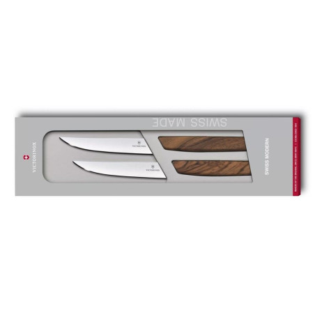 Juego de cuchillos de MESA "SWISS MODERN WOOD" VICTORINOX 6.9000.12G por 104,14 €