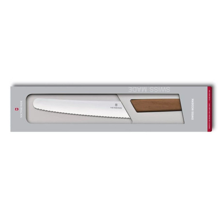 CUCHILLO PANERO "SWISS MODERN WOOD" VICTORINOX 6.9070.22WG por 89,42 €