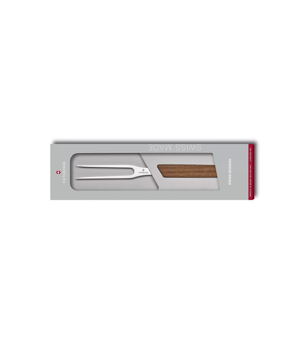 TENEDOR DE TRINCHAR " SWISS MODERN WOOD" VICTORINOX 6.9030.15G por 78,89 €
