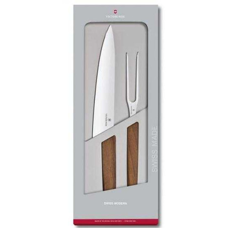 JUEGO DE TRINCHAR "SWISS MODERN" VICTORINOX 6.9091.2