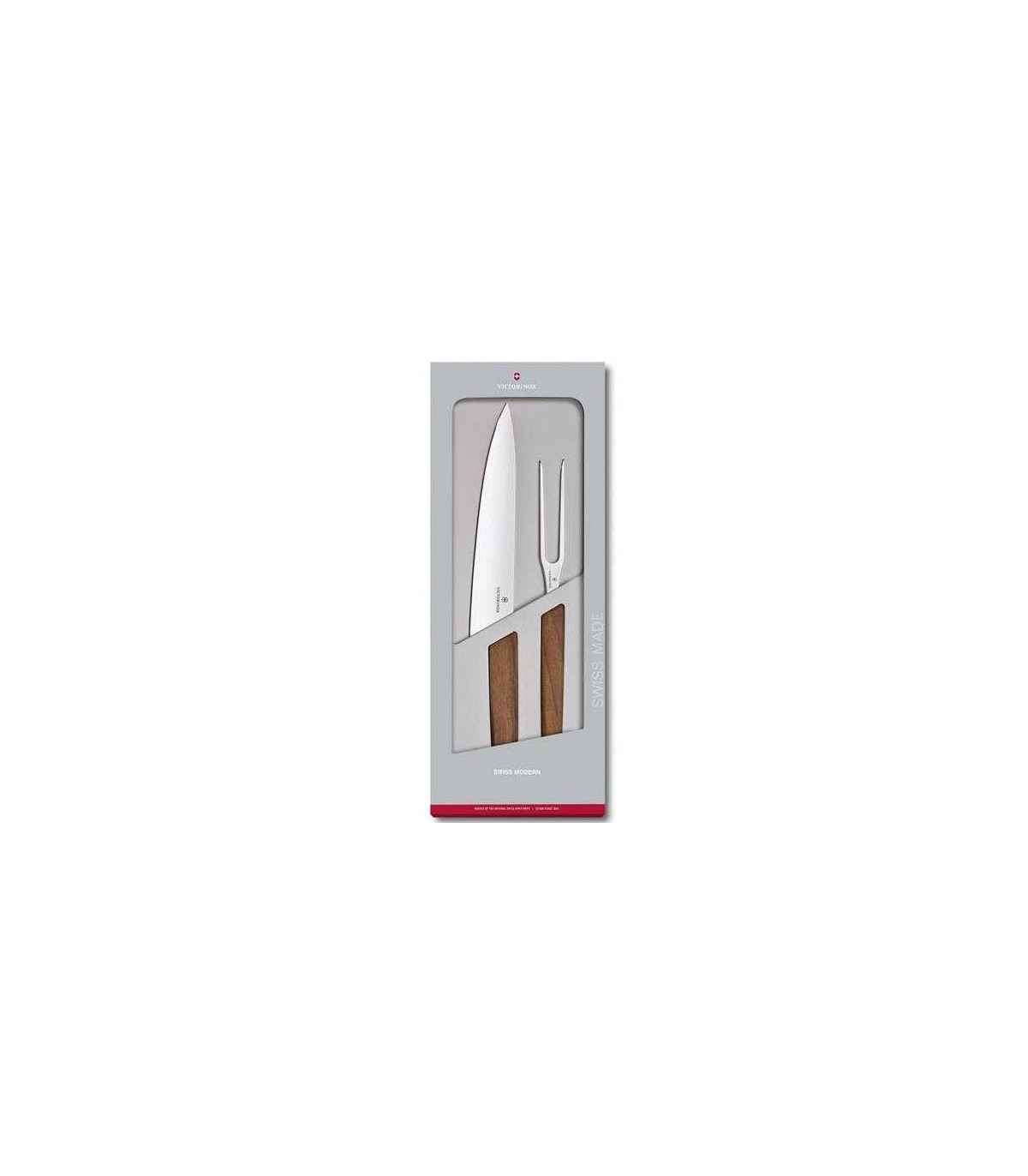 JUEGO DE TRINCHAR "SWISS MODERN" VICTORINOX 6.9091.2
