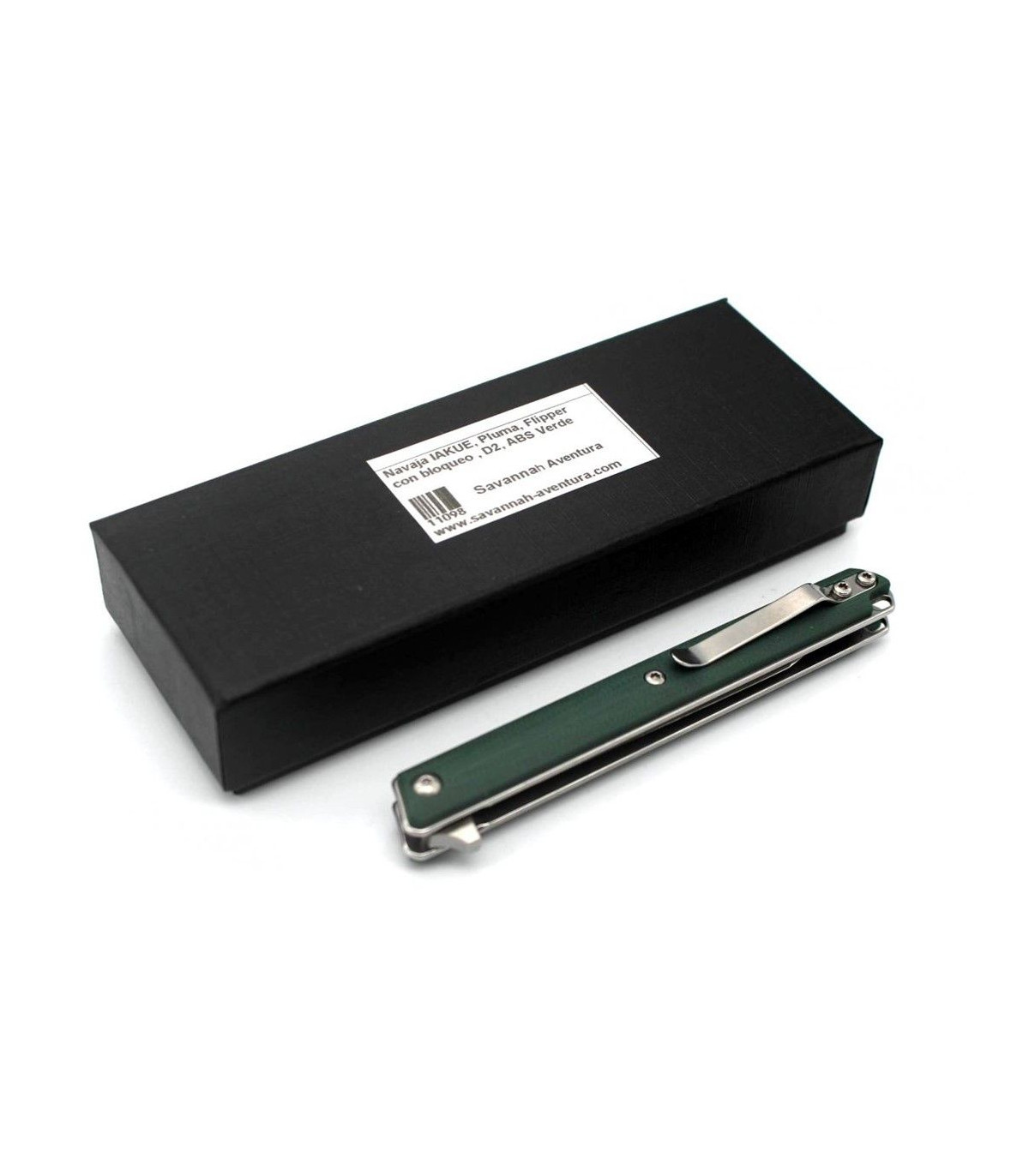 NAVAJA JAPONESA "PLUMA VERDE" IAKUE 11098 por 31,95 €