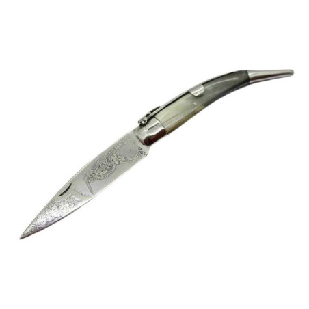 NAVAJA ARTESANA ESPADA TORO "GUERRERO" R.BUSTOS por 79,95 €