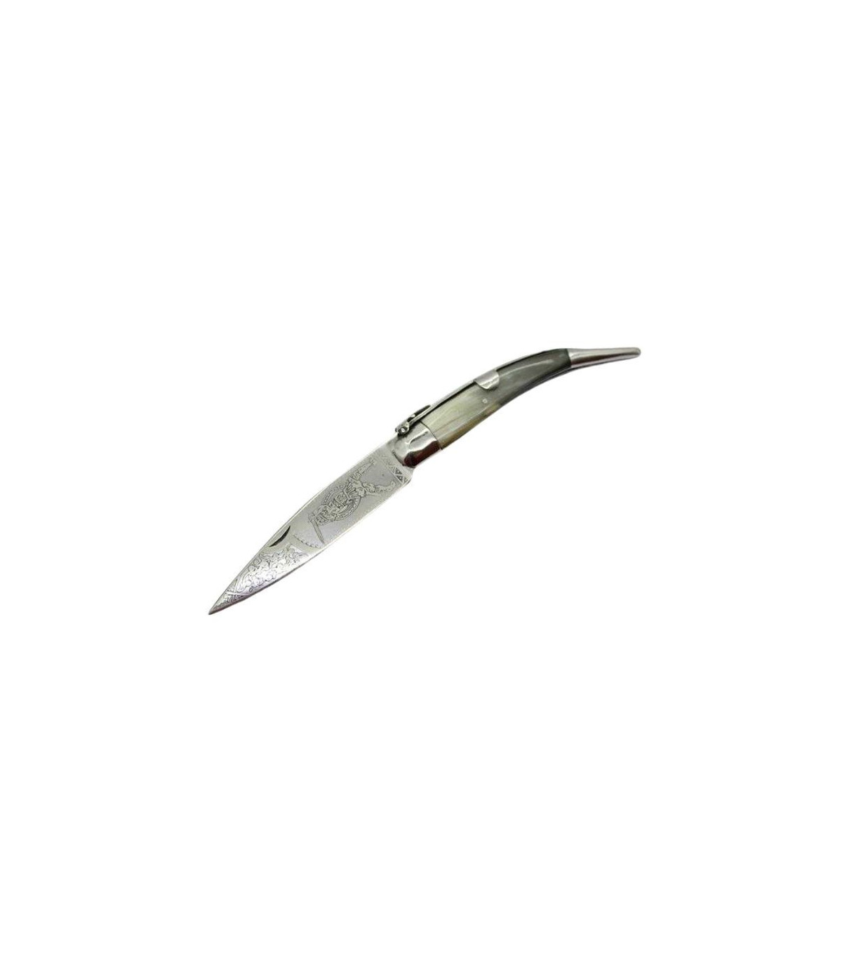 NAVAJA ARTESANA ESPADA TORO "GUERRERO" R.BUSTOS por 79,95 €