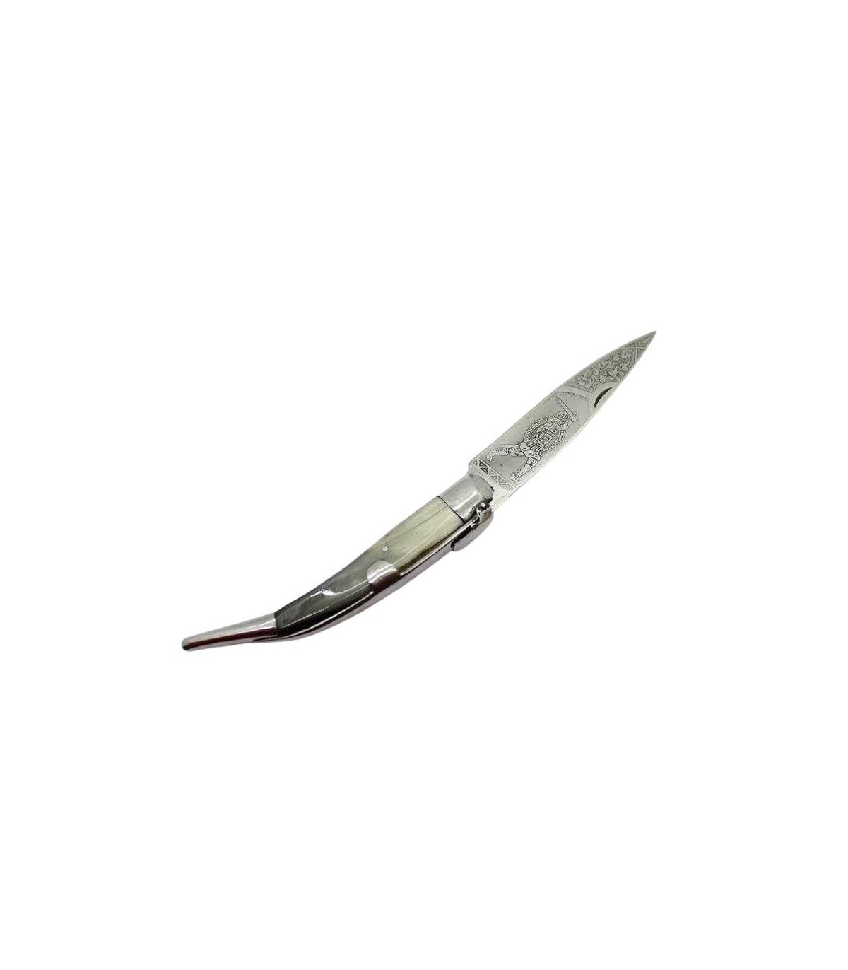 NAVAJA ARTESANA ESPADA TORO "GUERRERO" R.BUSTOS por 79,95 €