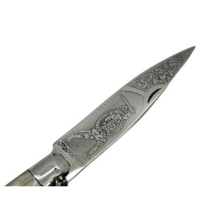 NAVAJA ARTESANA ESPADA TORO "GUERRERO" R.BUSTOS por 79,95 €