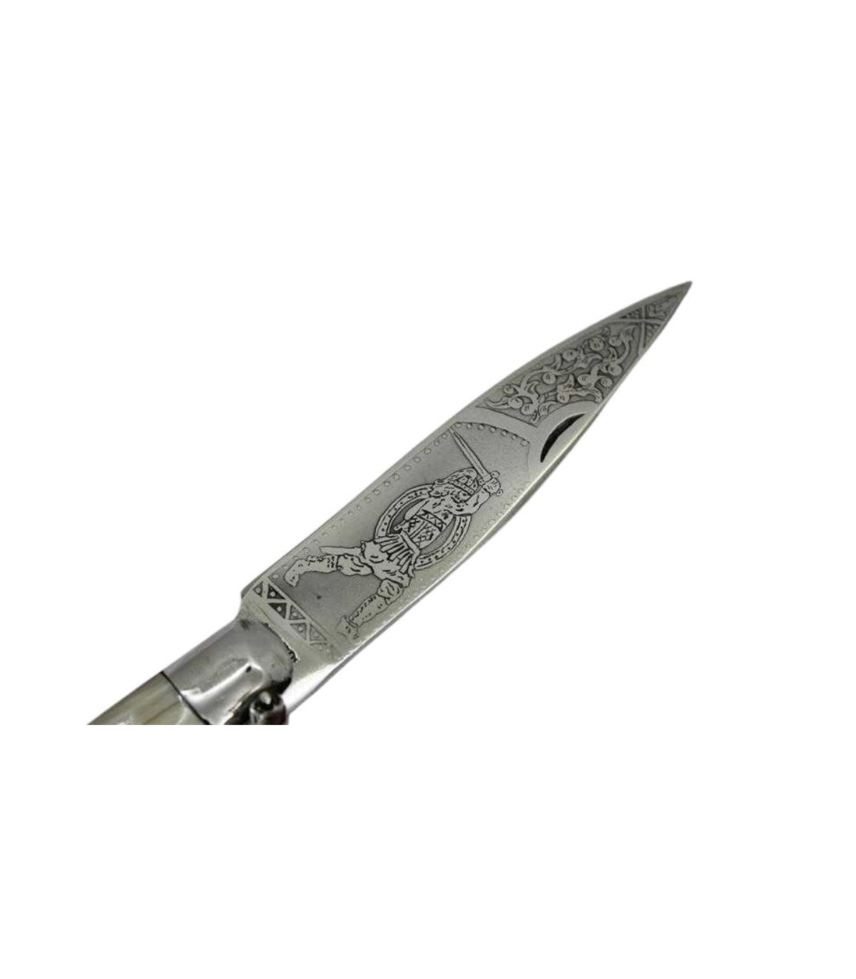 NAVAJA ARTESANA ESPADA TORO "GUERRERO" R.BUSTOS por 79,95 €