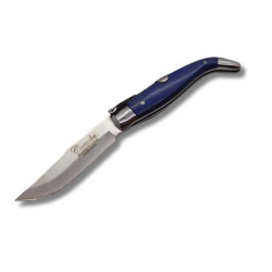 NAVAJA ARTESANA ALBACETEÑA MICARTA AZUL CORCOLES 11