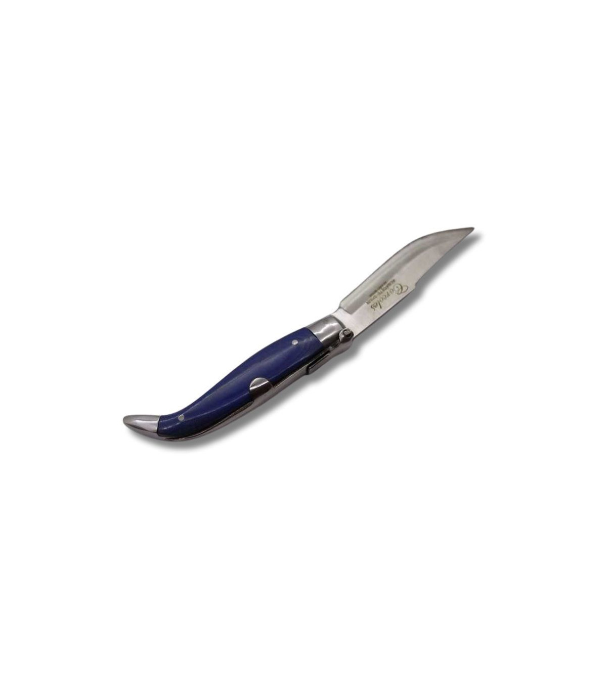NAVAJA ARTESANA ALBACETEÑA MICARTA AZUL CORCOLES 11 por 21,75 €