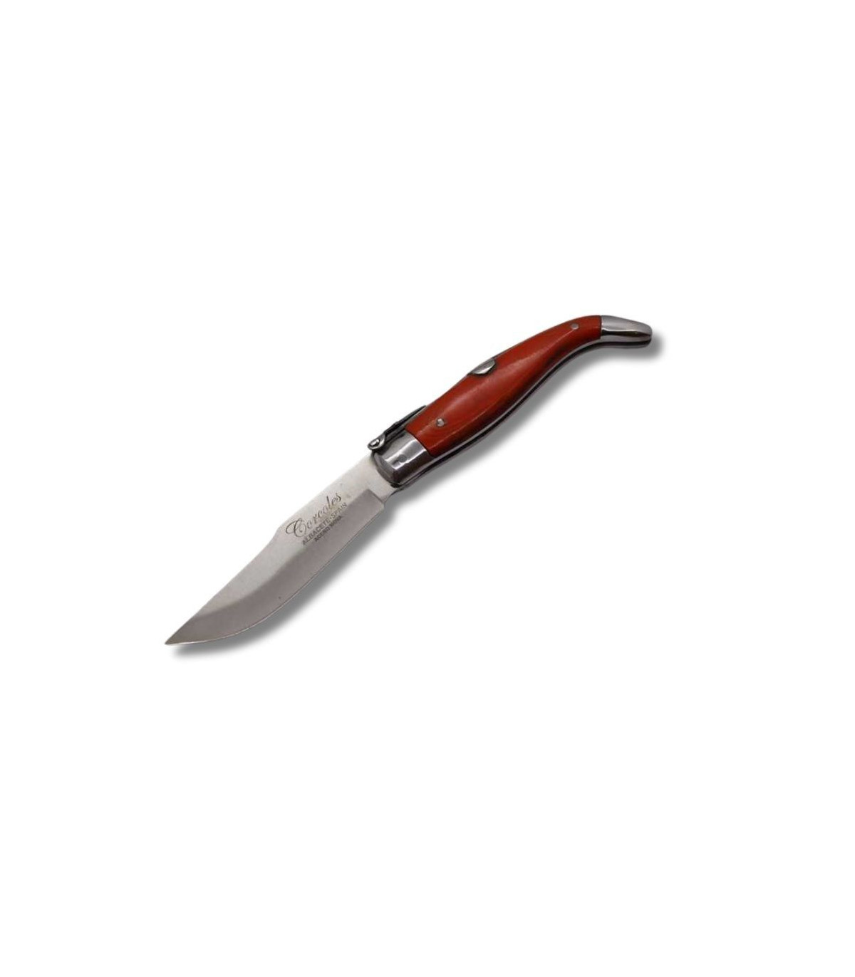 NAVAJA ARTESANA ALBACETEÑA MICARTA ROJA CORCOLES 10