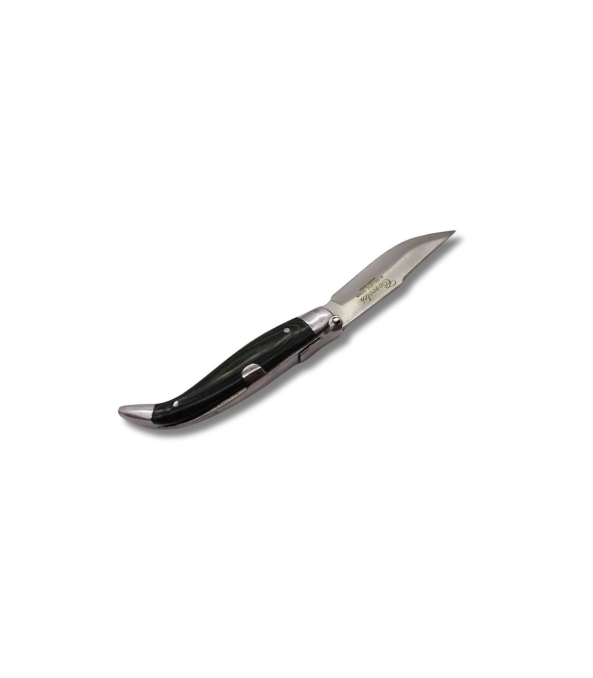 NAVAJA ARTESANA ALBACETEÑA MICARTA VERDE CORCOLES 9 por 21,75 €