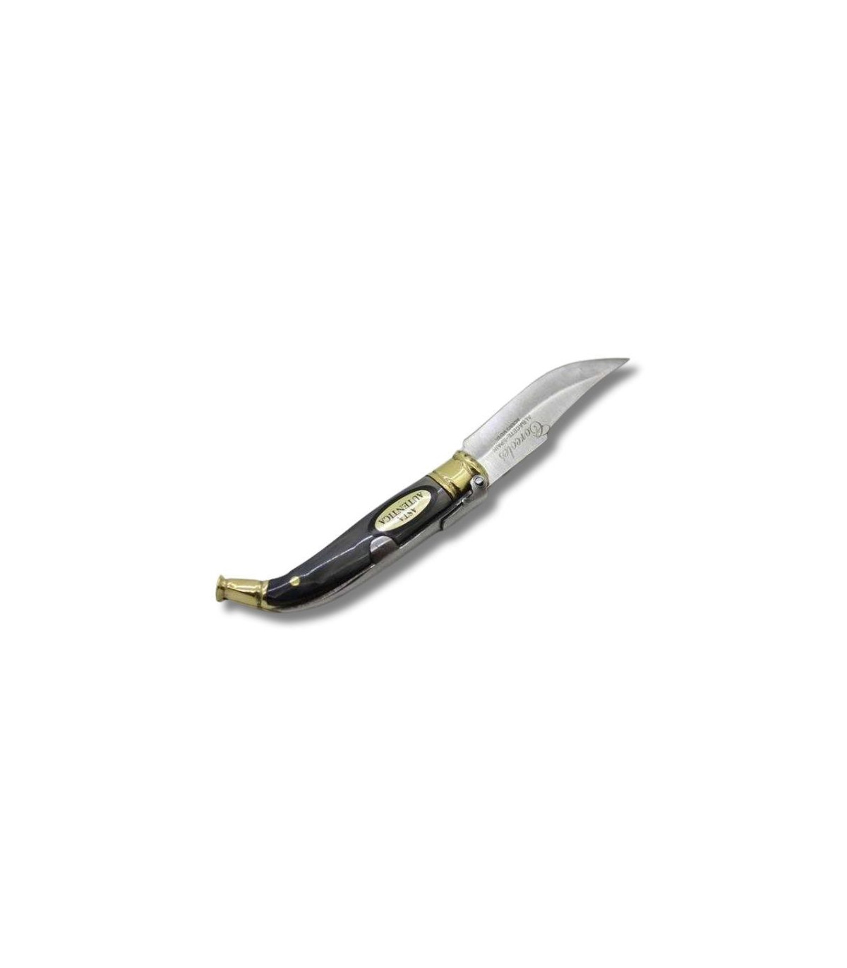 NAVAJA ARTESANA ALBACETEÑA TORO LATÓN CORCOLES 7 por 21,95 €