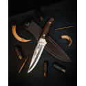 CUCHILLO DE CAZA "RHYNO HUNTER NOGAL TURCO" CUDEMAN 248G por 91,55 €