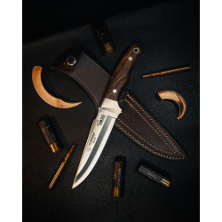 CUCHILLO DE CAZA "RHYNO HUNTER NOGAL TURCO" CUDEMAN 248G por 91,55 €
