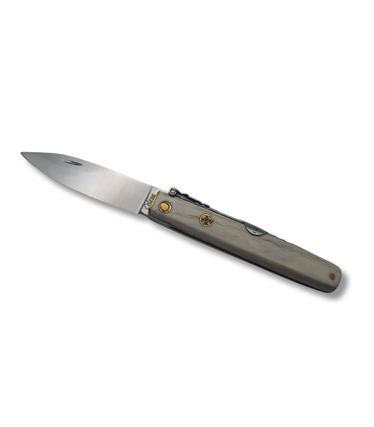 NAVAJA ARTESANA DE LUJO "MACHETE CIERVO PULIDO" CELAYA CA-41 por 95,00 €