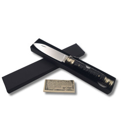 NAVAJA ARTESANA DE LUJO "MACHETE BUFALO LABRADO" CELAYA CA-63