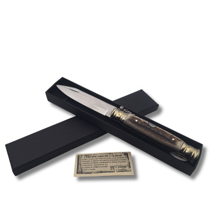 NAVAJA ARTESANA DE LUJO "MACHETE CIERVO" CELAYA CA-61 por 140,00 €