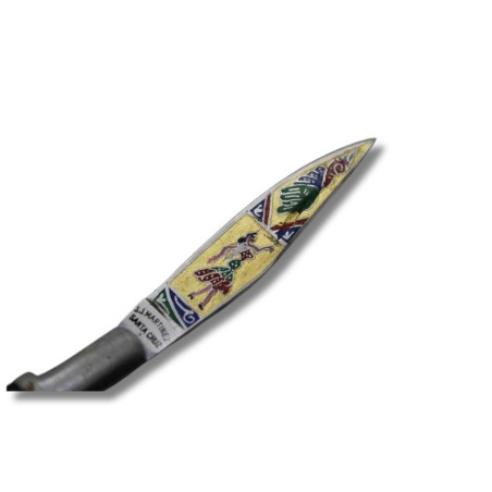 NAVAJA ÁRABE PISTÓN " GRABADO SEVILLANA " JJ.MARTINEZ 900C por 50,00 €