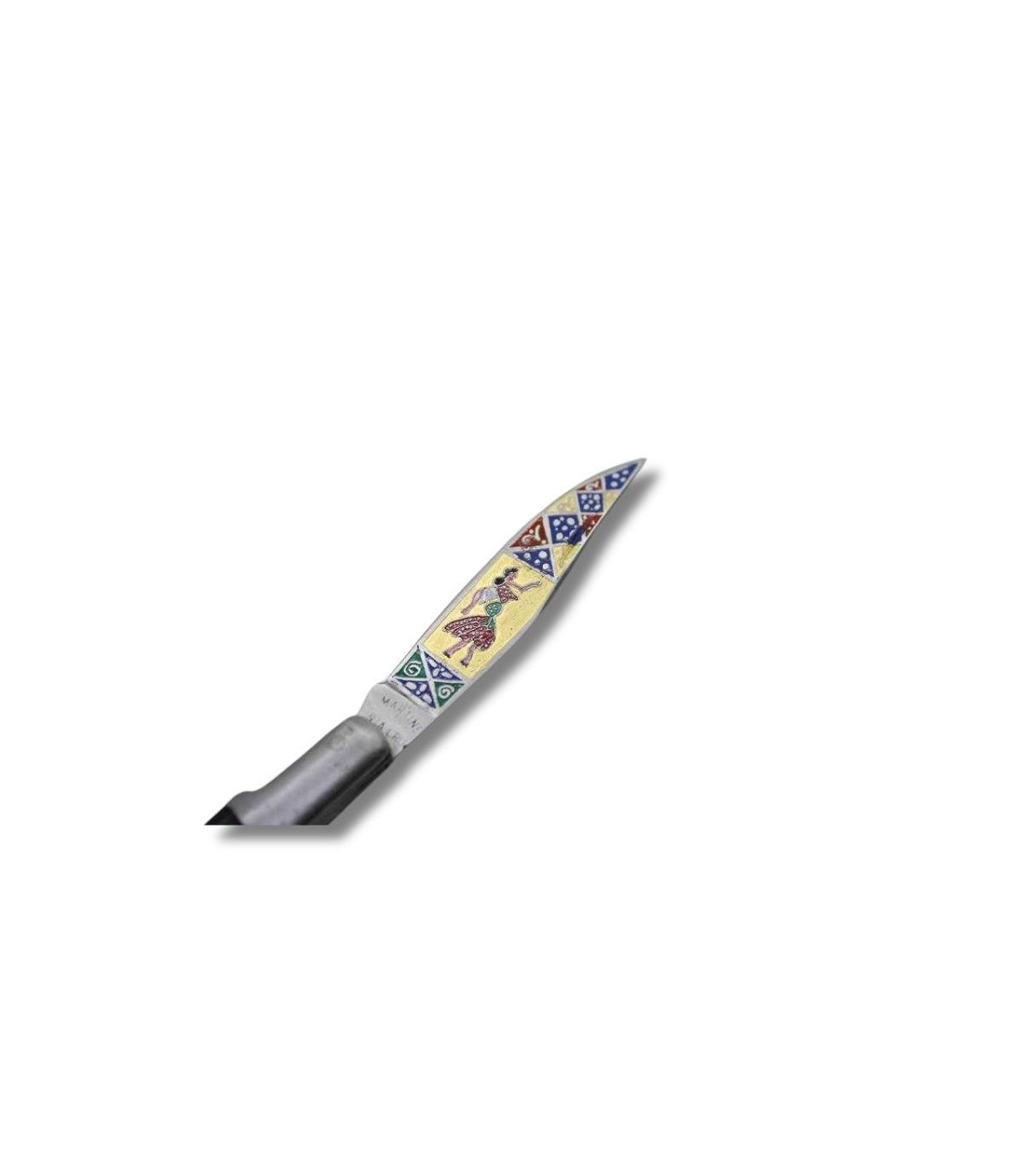 NAVAJA ÁRABE PISTÓN " GRABADO SEVILLANA I " JJ.MARTINEZ 900C por 50,00 €