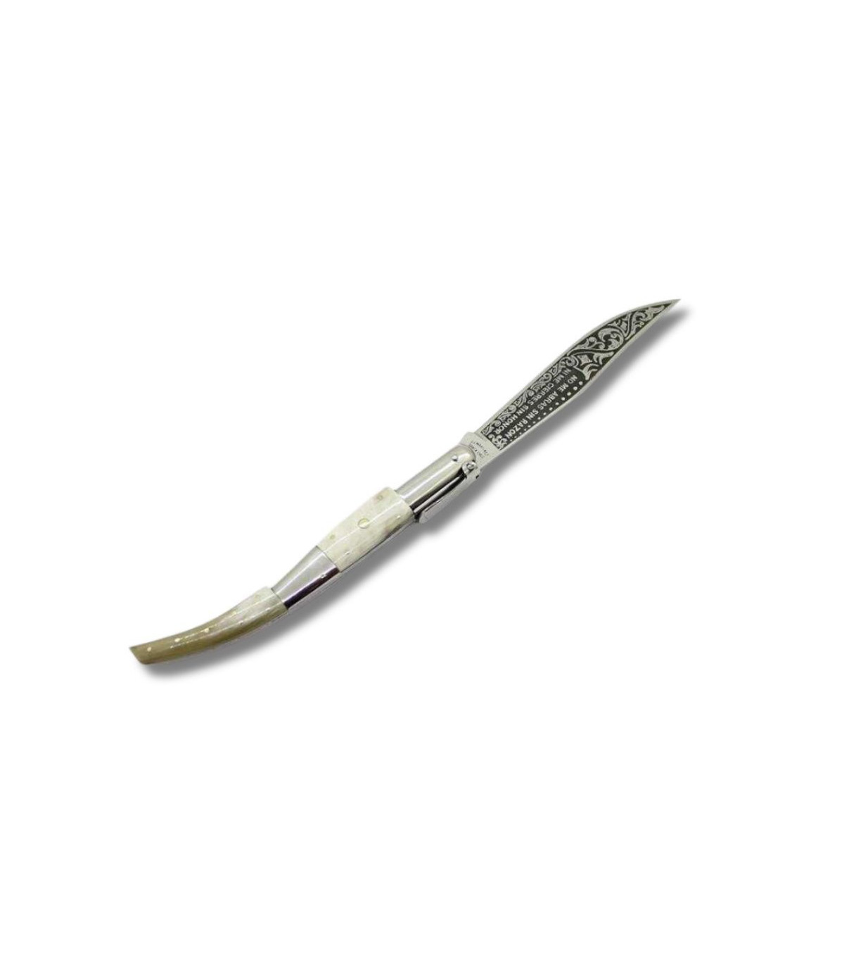 NAVAJA ARTESANA ÁRABE COLECCIÓN TORO GRABADA JJ.MARTINEZ 100TGR por 144,40 €