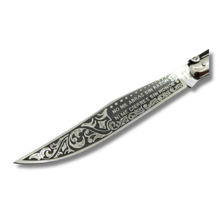 NAVAJA ARTESANA ÁRABE COLECCIÓN TORO GRABADA JJ.MARTINEZ 100TGR por 144,40 €