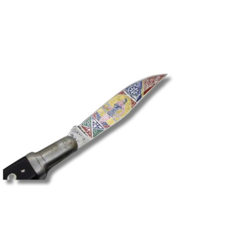 NAVAJA ÁRABE PISTÓN "GRABADO BAÑISTA" JJ.MARTINEZ 901C por 60,00 €