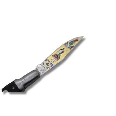 NAVAJA ÁRABE PISTÓN "GRABADO SEVILLANA II" JJ.MARTINEZ 901C por 60,00 €