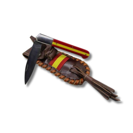 SET DE NAVAJA CABRITERA "ESPAÑA"  JJ.MARTINEZ CON FUNDA