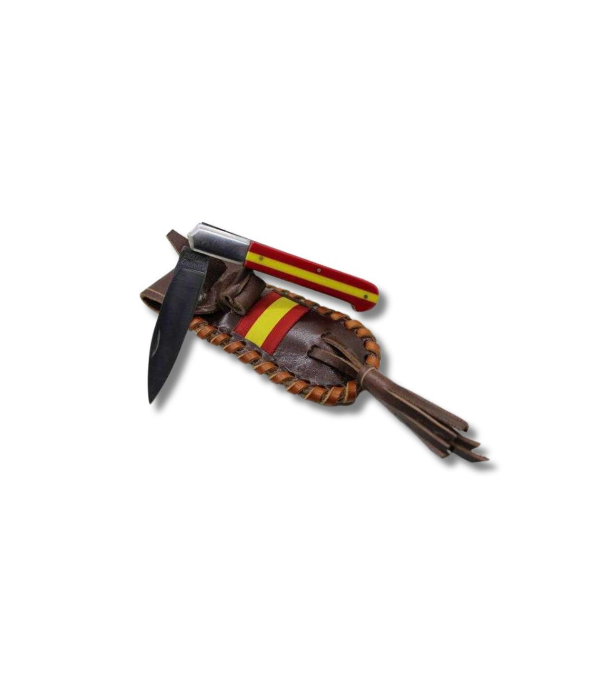 SET DE NAVAJA CABRITERA "ESPAÑA"  JJ.MARTINEZ CON FUNDA