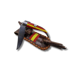 SET DE NAVAJA ESTAJE "ESPAÑA"  JJ.MARTINEZ CON FUNDA