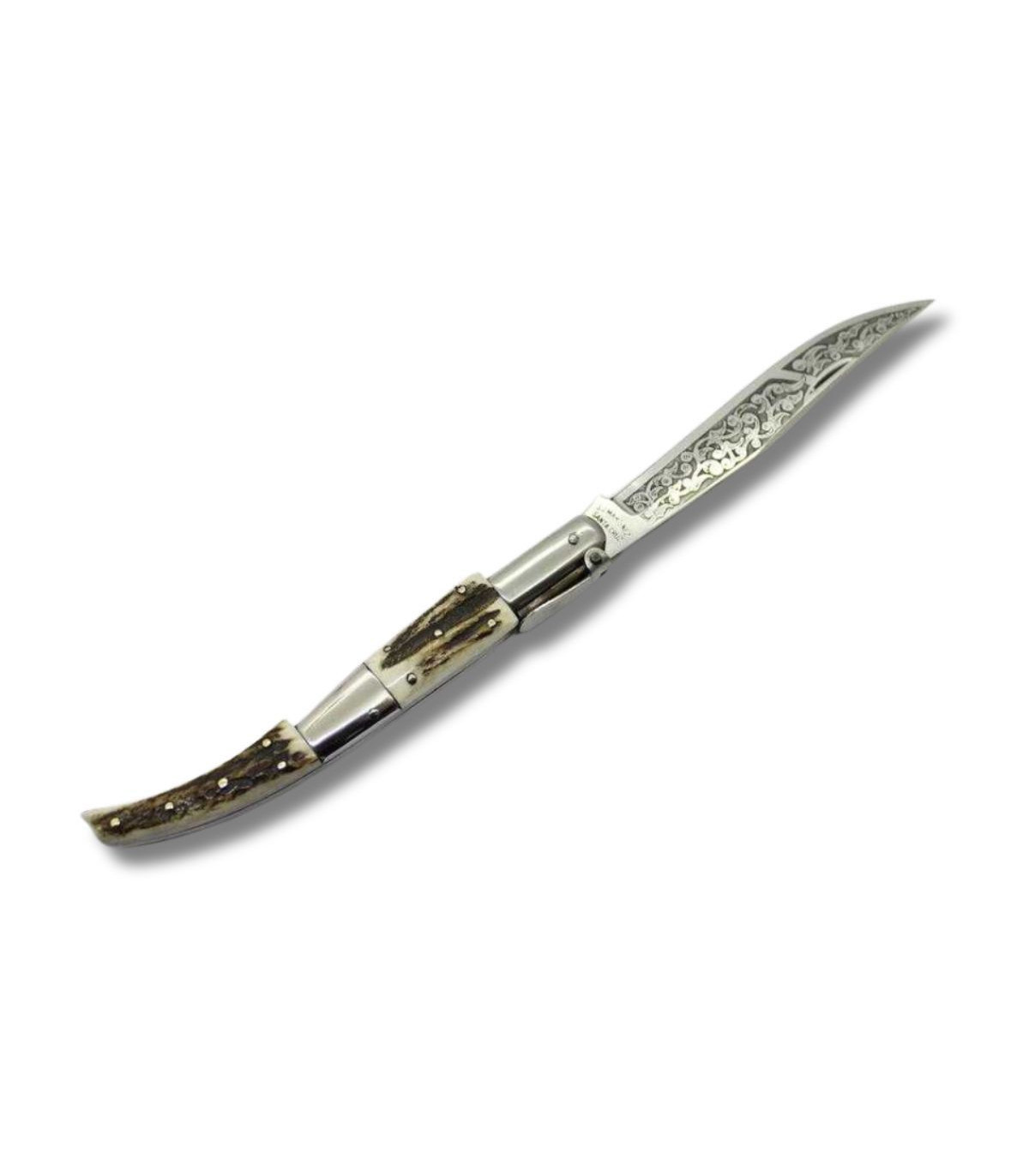 NAVAJA ARTESANA ÁRABE COLECCIÓN CIERVO GRABADA JJ.MARTINEZ 098C por 104,80 €