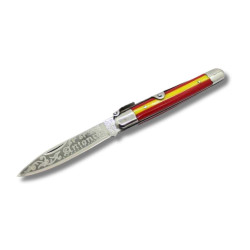 NAVAJA PERSONALIZADA ESPAÑA "REGALO DE NAVIDAD" JJ.MARTINEZ