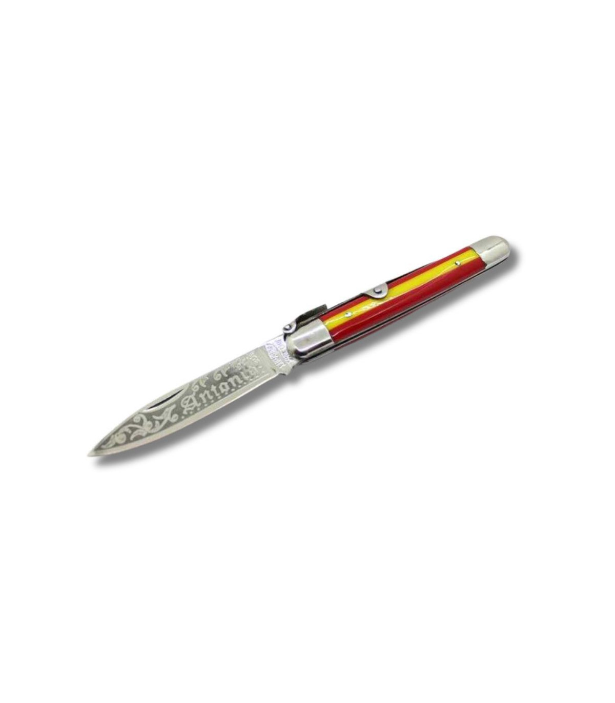 NAVAJA PERSONALIZADA ESPAÑA "REGALO DE NAVIDAD" JJ.MARTINEZ