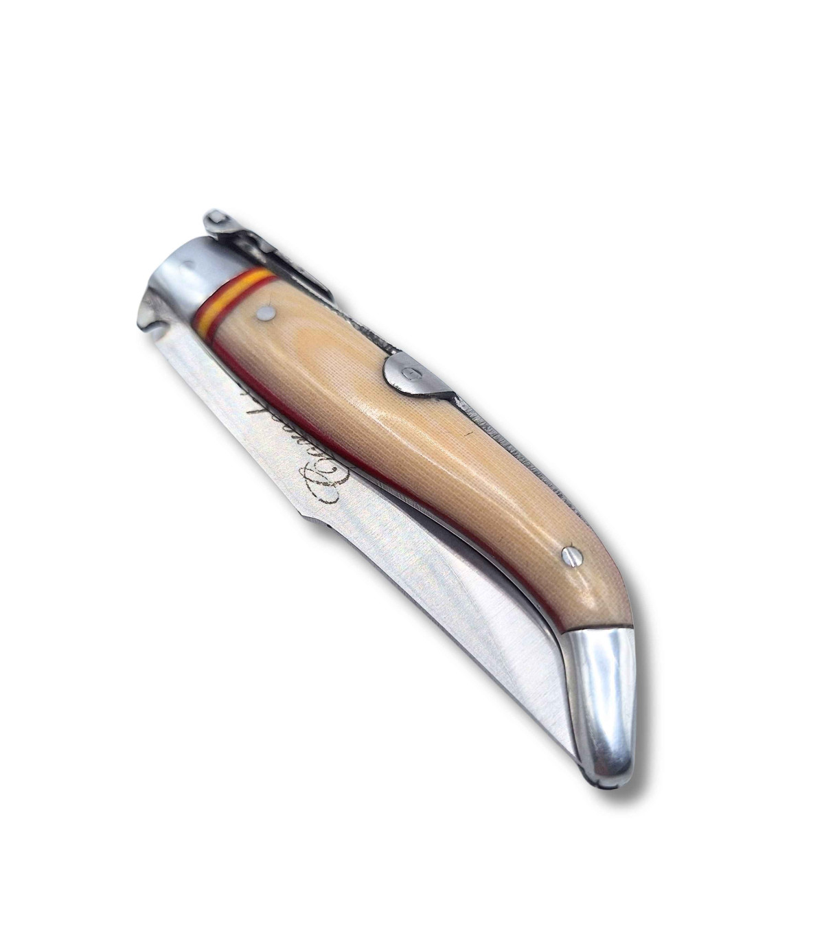 NAVAJA ARTESANA ALBACETEÑA MICARTA BEIGE ESPAÑA CORCOLES 15 por 24,20 €