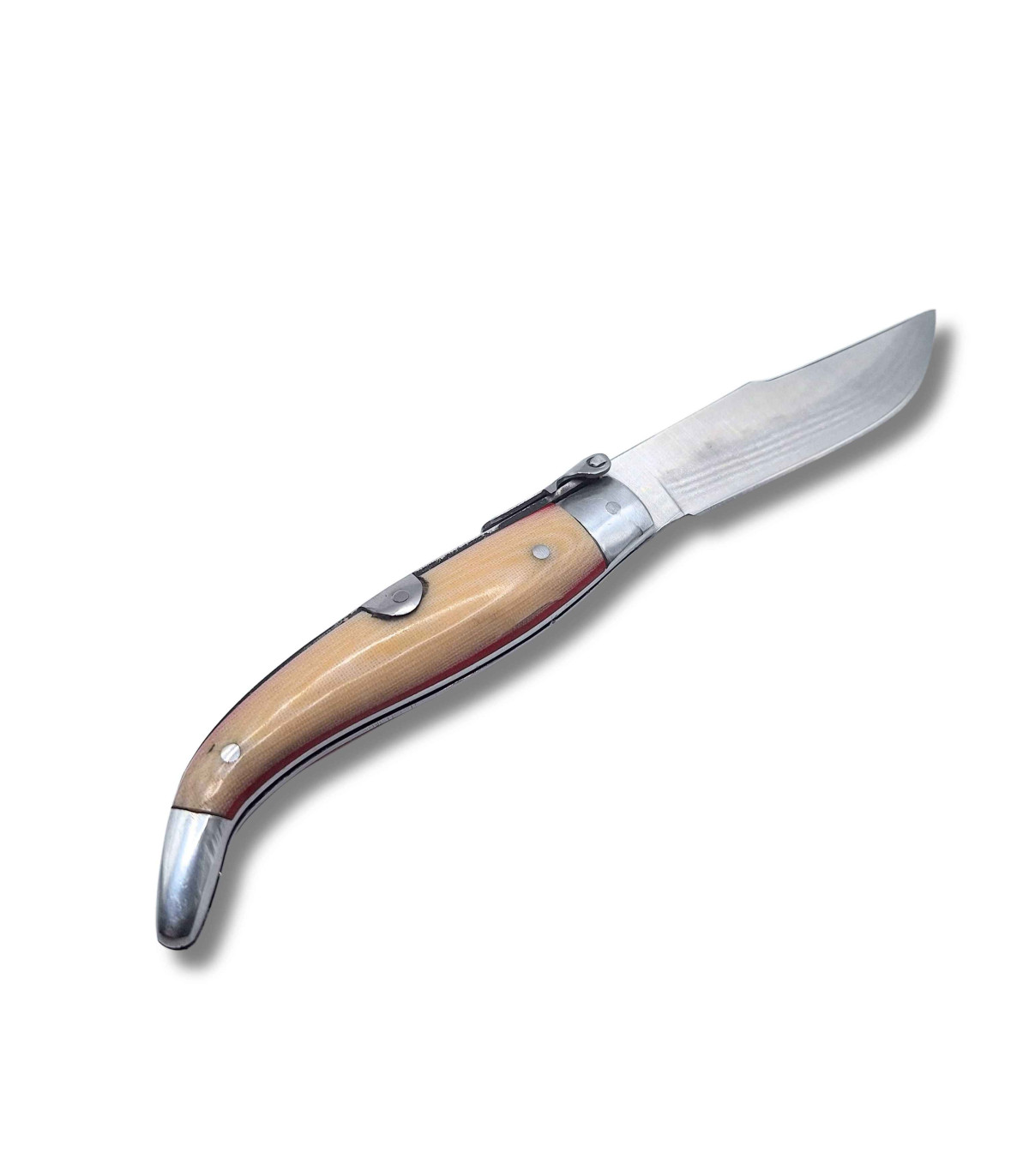 NAVAJA ARTESANA ALBACETEÑA MICARTA BEIGE ESPAÑA CORCOLES 15 por 24,20 €