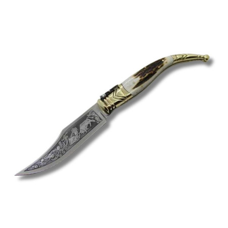 Navaja "BANDOLERA GRABADA"  JOKER NC002