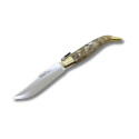 NAVAJA ARTESANA ALBACETEÑA CARNERO CON VIROLA DE LATÓN CELAYA 2020-CA INOX por 41,60 €