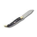 NAVAJA ARTESANA ALBACETEÑA PASTORA CARNERO CON VIROLA DE LATÓN CELAYA 1520-CA INOX por 41,60 €