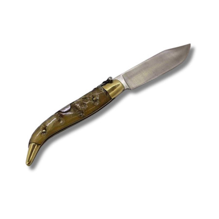 NAVAJA ARTESANA PASTORA CARNERO CELAYA "EDICIÓN LOS MOSQUETEROS" por 80,00 €