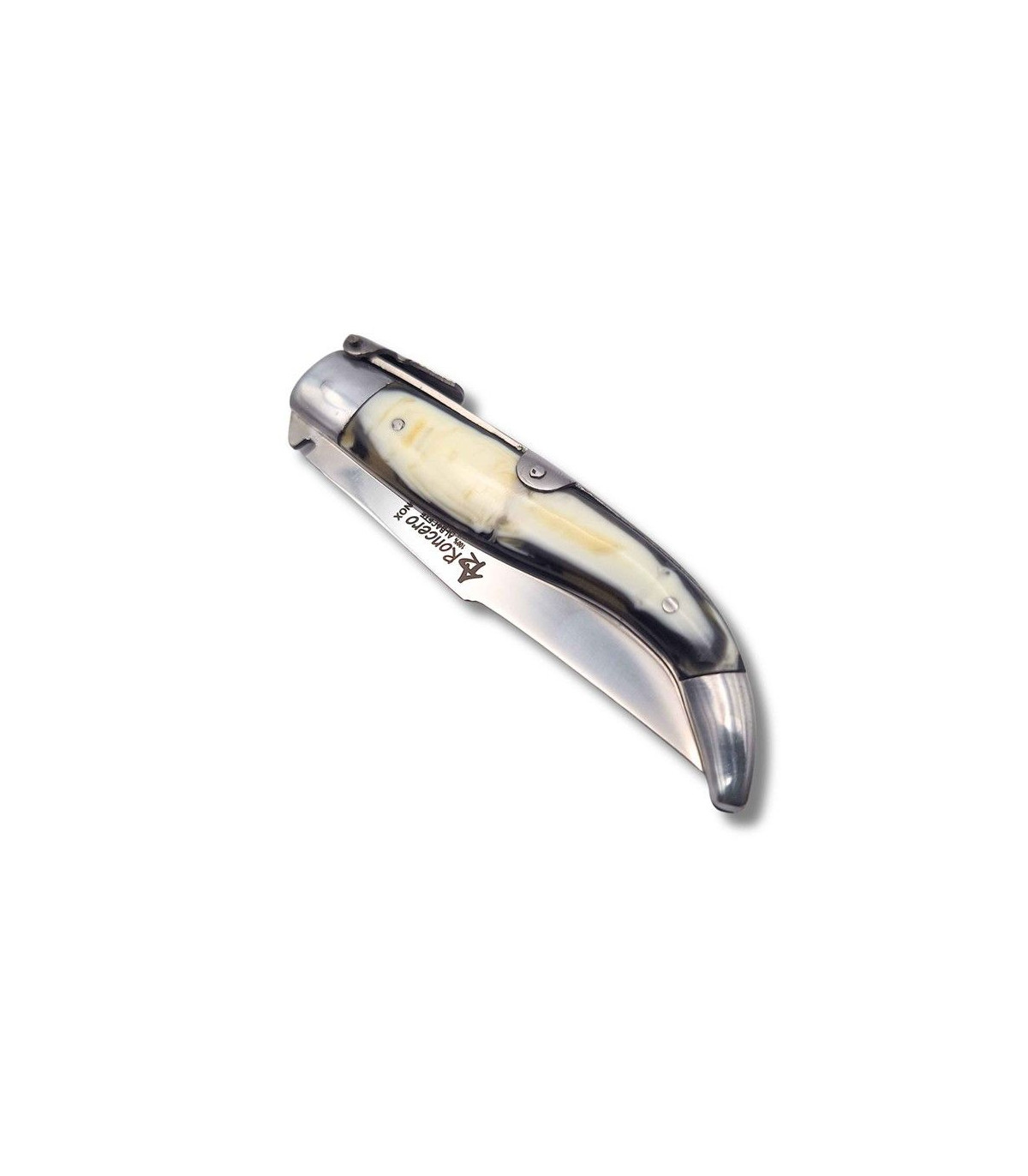 NAVAJA ARTESANA ALBACETEÑA IMITACIÓN TORO ANTONIO RONCERO 0463 por 18,15 €