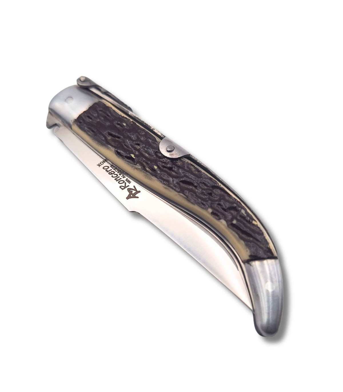 NAVAJA ARTESANA ALBACETEÑA IMITACIÓN CIERVO ANTONIO RONCERO 0338 por 17,55 €