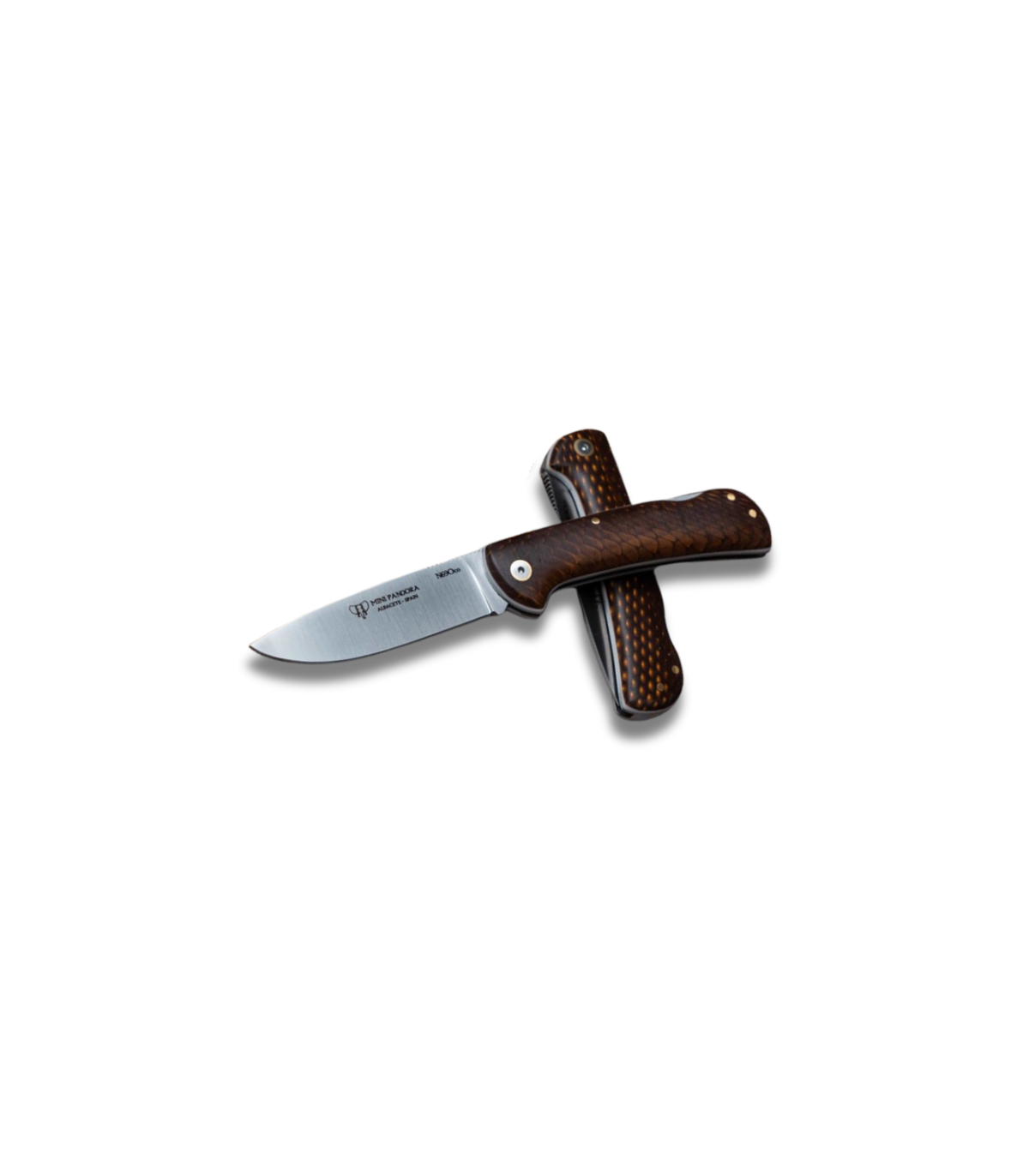 Navaja "MINI PANDORA JUMA MARRON" CUDEMAN 389JM