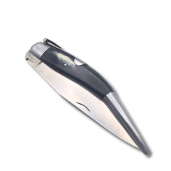 NAVAJA ARTESANA ESPADA TORO INOX R.BUSTOS 12